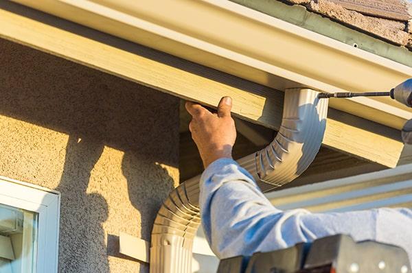 we provide warranties on our gutter installation work for added peace of mind